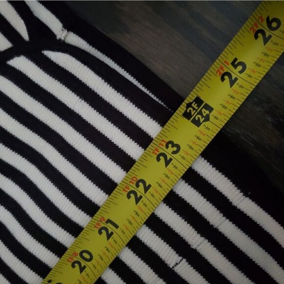 NWT Talbots XS Women's Black White Striped Blazer Suit Jacket - Picture 11 of 14